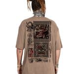 WHISPER OVERSIZE T-SHIRT MOKA