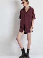 OR BUTTON SHIRT BORDO WASH - Image 3