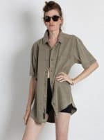 OR BUTTON SHIRT GREEN WASH - Image 3