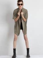 OR BUTTON SHIRT GREEN WASH - Image 6
