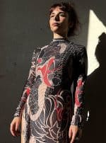 YAKUZA- ALL OVER PRINT WOMEN DRESS - Image 3