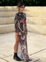 YAKUZA- ALL OVER PRINT WOMEN DRESS - Image 4