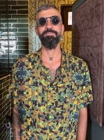 Funtasm Button Shirt Jungle Yellow - Image 4