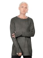 Zeta MEN'S SHIRT Wash Grey - Image 3