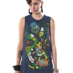 Aliza WOMEN TANK Blue