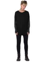 Okinami black long sleeve shirt - Image 3
