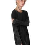 Okinami black long sleeve shirt