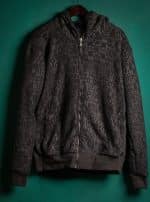 Polar Zip HOOD BLACK SHAMANKA
