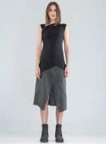 Banyan WOMEN Asymmetric top BLACK - Image 3