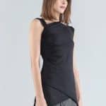 Banyan WOMEN Asymmetric top BLACK