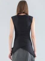 Banyan WOMEN Asymmetric top BLACK - Image 2