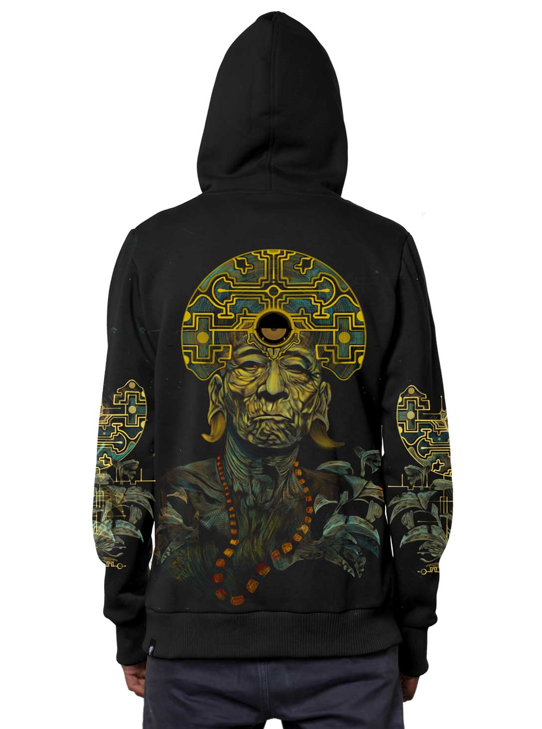 cappi-ho-blk-1 Cappi MEN'S HOOD Black - Image 1
