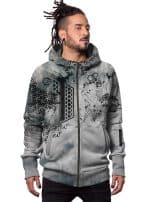 Dea MEN HOOD Grey TIE DYE