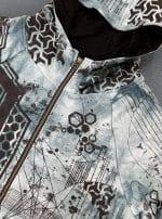 Dea MEN HOOD Grey TIE DYE - Image 5