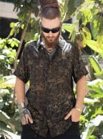 DEEP FOREST BUTTON SHIRT - Image 2