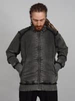 DEXTER JACKET ACID WASH BLACK - Image 5