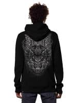 digital nature MEN'S HOOD black