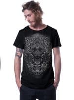 digital nature MEN'S T-SHIRT black - Image 5
