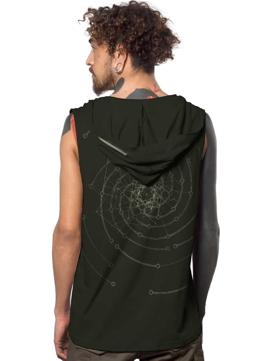 fibo olive back fibonacci dark olive - Image 1