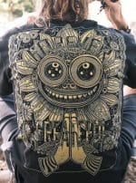 FOREVER GRATEFUL MEN'S OVERSIZE SHIRT BLACK - Image 7