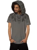 geomeister SHIRT WITH HOOD rock - Image 3