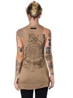 KEMERO WOMEN'S TANK TOP CAMEL