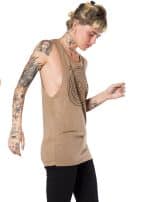 KEMERO WOMEN'S TANK TOP CAMEL - Image 4