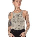 Knot WOMEN CROP TOP Dirty