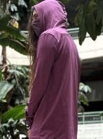 kusary MEN'S LONG SHIRT BURGANDY - Image 5