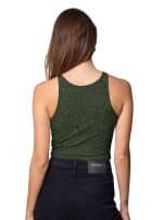 LABIRINTH WOMEN'S CROP TOP OLIVE - Image 4