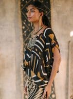 FOLK TOP mali smoki mali black red - Image 2
