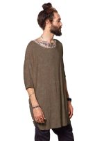Nomad LOOSE SHIRT WASH BROWN - Image 3