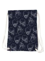 skull bagpack dark blue - Image 2