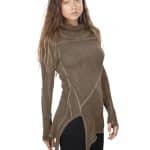 nuri A SYMERTIC WOMEN'S SHIRT  stone wash