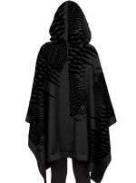 SAJAX PONCHO BLACK - Image 4