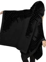 SAJAX PONCHO BLACK - Image 2