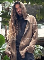 FROST MEN'S JACKET PIGMENT WASH RUST - Image 6