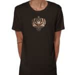TRIBALISTAS MEN'S T-SHIRT DARK BROWN