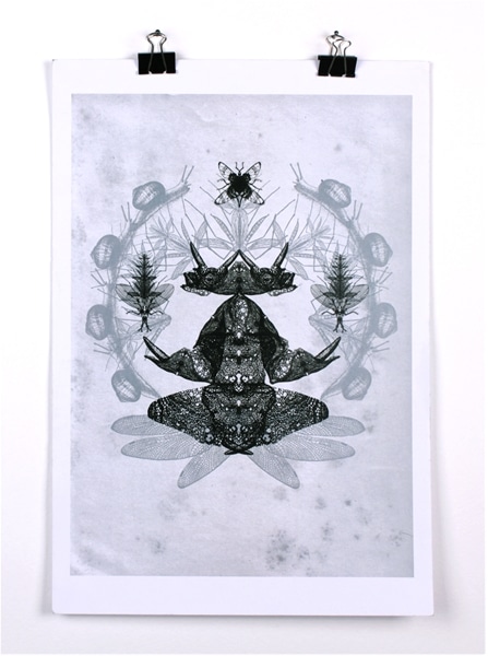 yogi by gil Yogi Yoda POSTER - Image 1