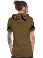 Zikit SHIRT WITH HOOD Moka - Image 3