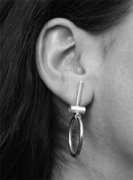 Silver Warrior Earrings - Image 2