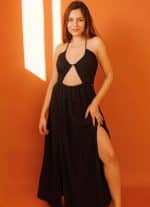 MAY WOMEN'S DRESS-BLACK