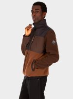 AUF DECK FLEECE JACKET DARK COFFEE - Image 3