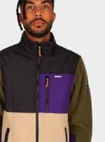AUF DECK FLEECE JACKET DEEP PURPLE - Image 3