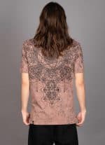 GRID THEORY T-SHIRT TIE DYE BROWN - Image 3