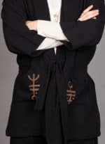 NUNU MEN'S KIMONO BLACK - Image 3