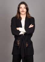 NUNU MEN'S KIMONO BLACK - Image 5