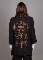 NUNU MEN'S KIMONO BLACK
