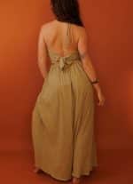 MAY WOMEN'S DRESS-OLIVE - Image 2