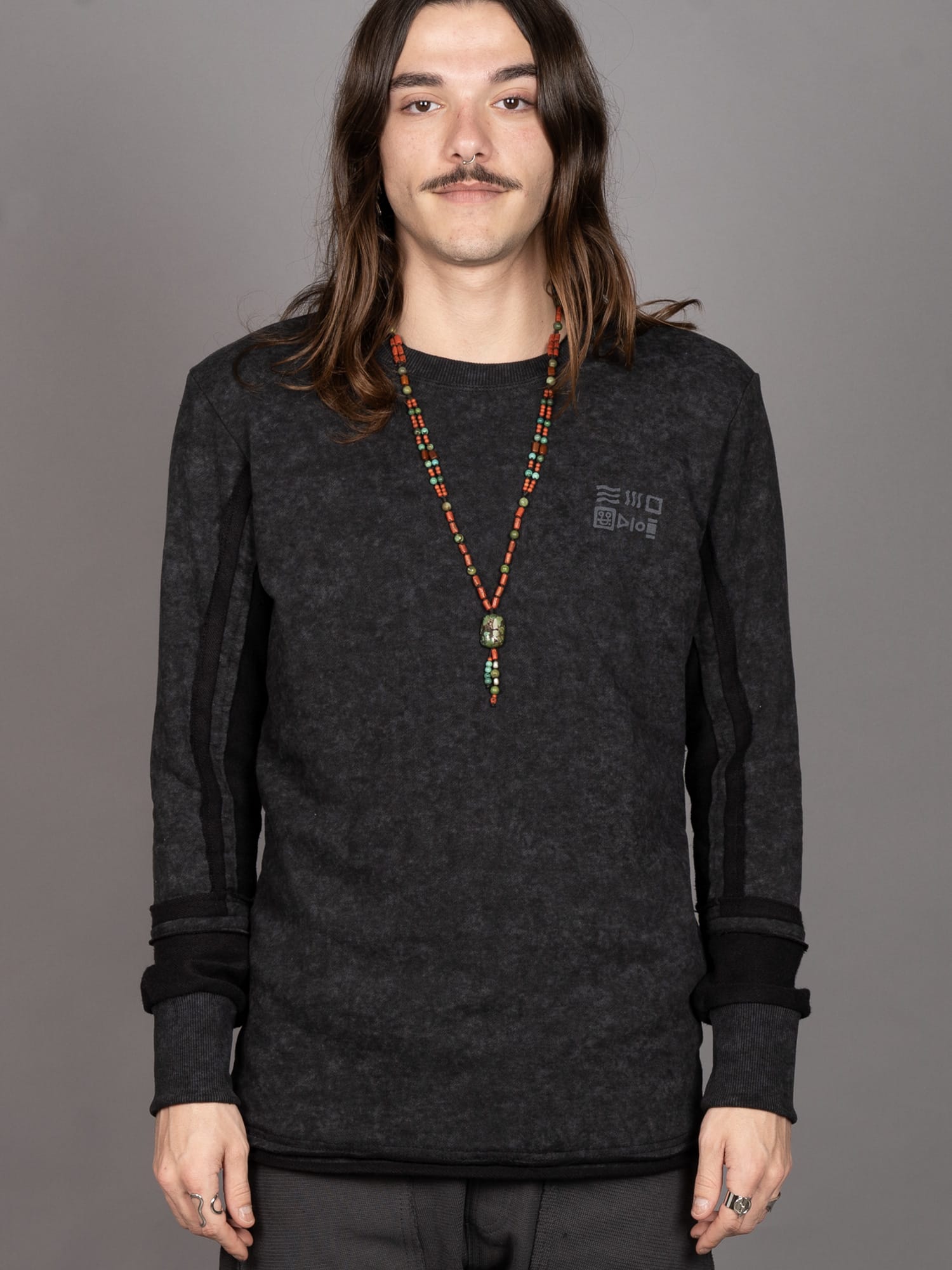 RELIC-12 RELIC MEN'S JUMPER BLACK - Image 1
